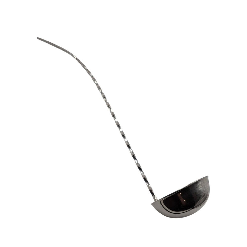 Vintage WMF Cromargan Silverplate 14" Ladle Twisted Handle Germany